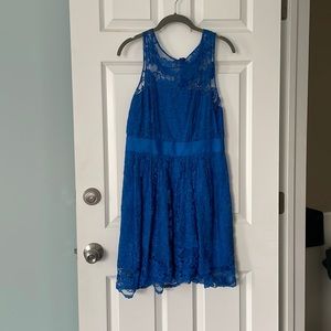 ModCloth Blue Lace Dress